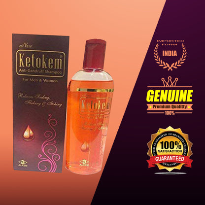 New Ketokem - Bottle of 110ml Anti-Dandruff Shampoo Pack of - 1